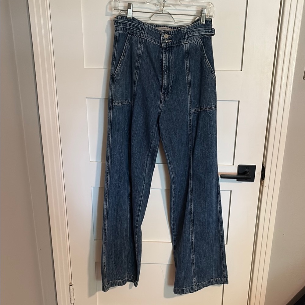 Hudson Jeans High-Rise Blue Denim as 28